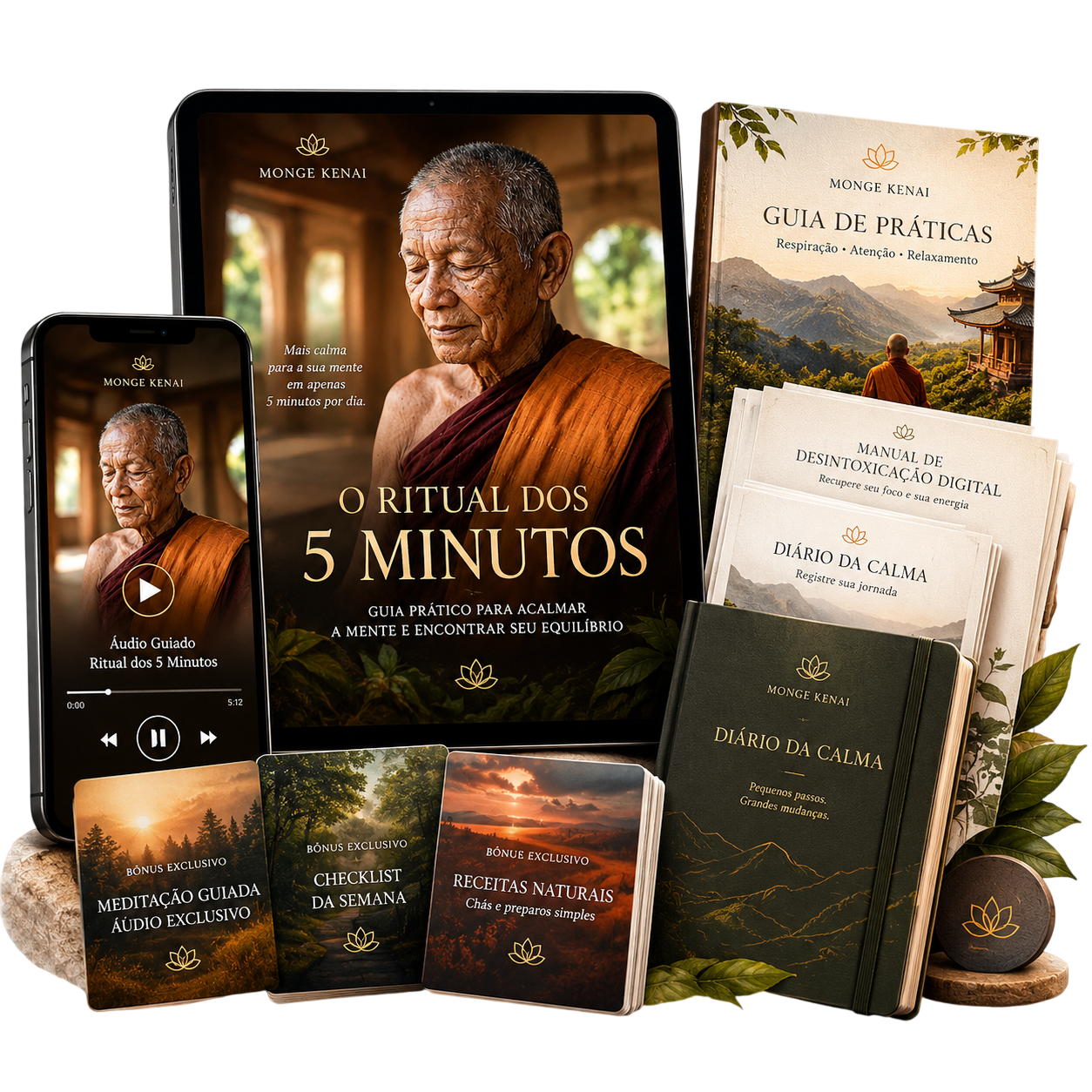 O Ritual dos 5 Minutos — Monge Kenai
